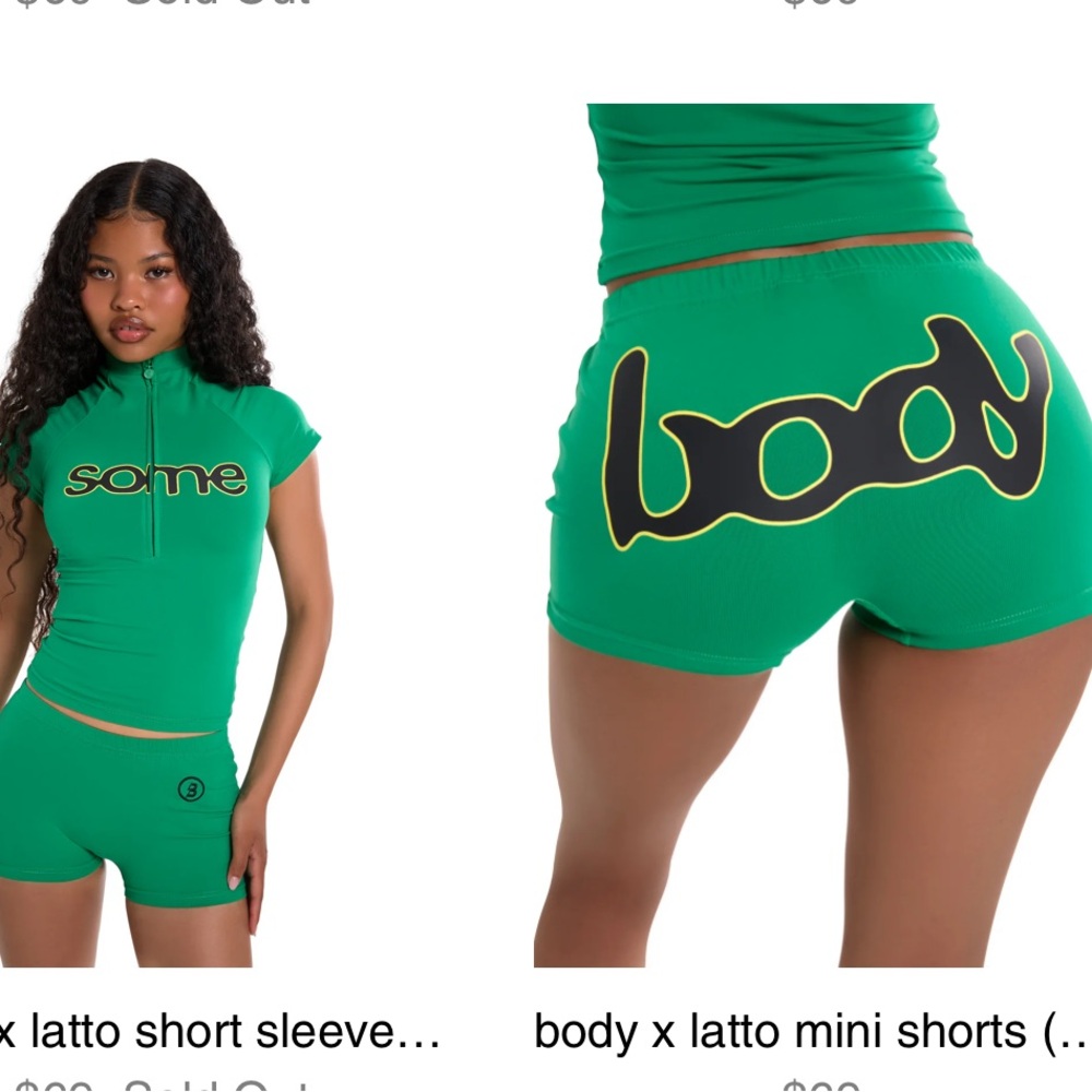 Green Body x Latto Set